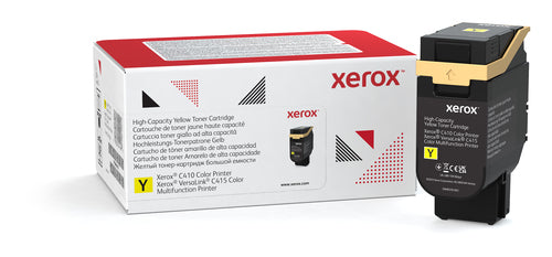 Xerox Genuine ® C410 Color Printer/VersaLink® C415 Color Multifunction Printer Yellow High capacity Toner Cartridge (7000 Pages) - 006R04688 Xerox Genuine ® C410 Color Printer/VersaLink® C415 Color Multifunction Printer Yellow High capacity Toner Cartridge (7000 Pages) - 006R04688